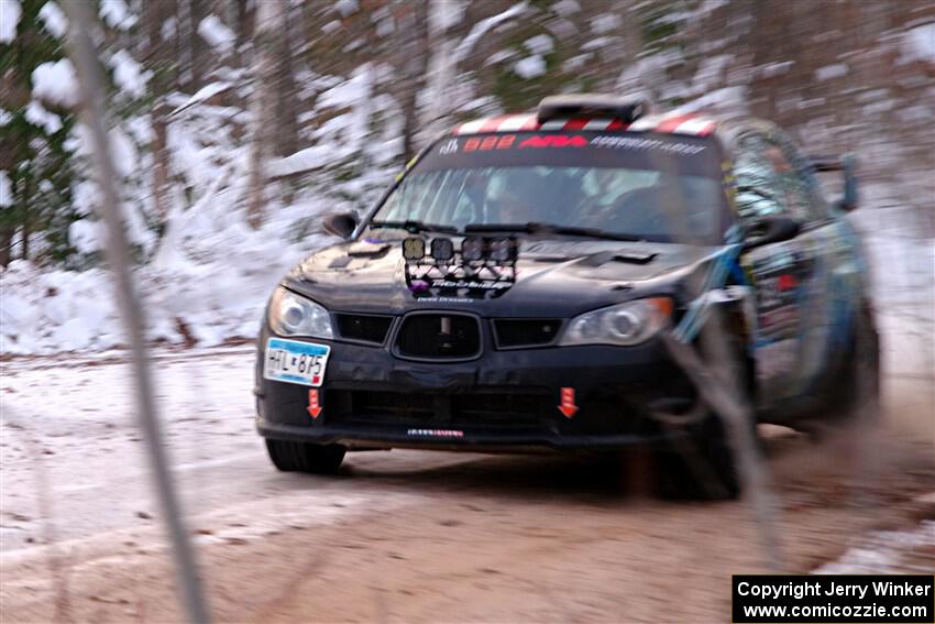 Matt James / Jackie James Subaru Impreza on SS3, Nemadji Trail East II.