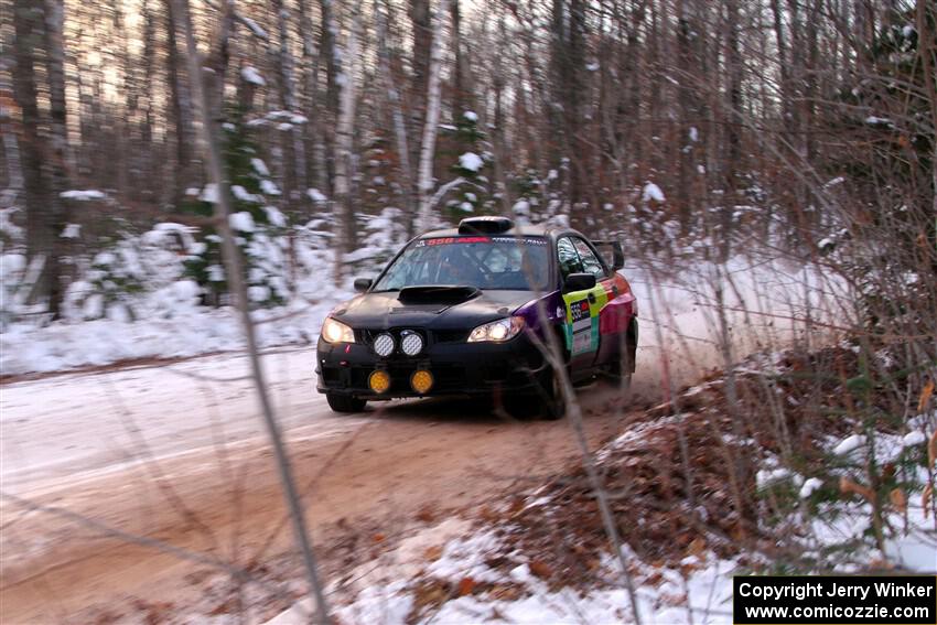 Colin Gleason / Marc Gutenberger Subaru Impreza 2.5RS on SS3, Nemadji Trail East II.