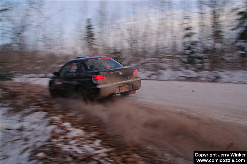 Jonah Becken / Peyton Reece Subaru Impreza 2.5i on SS3, Nemadji Trail East II.