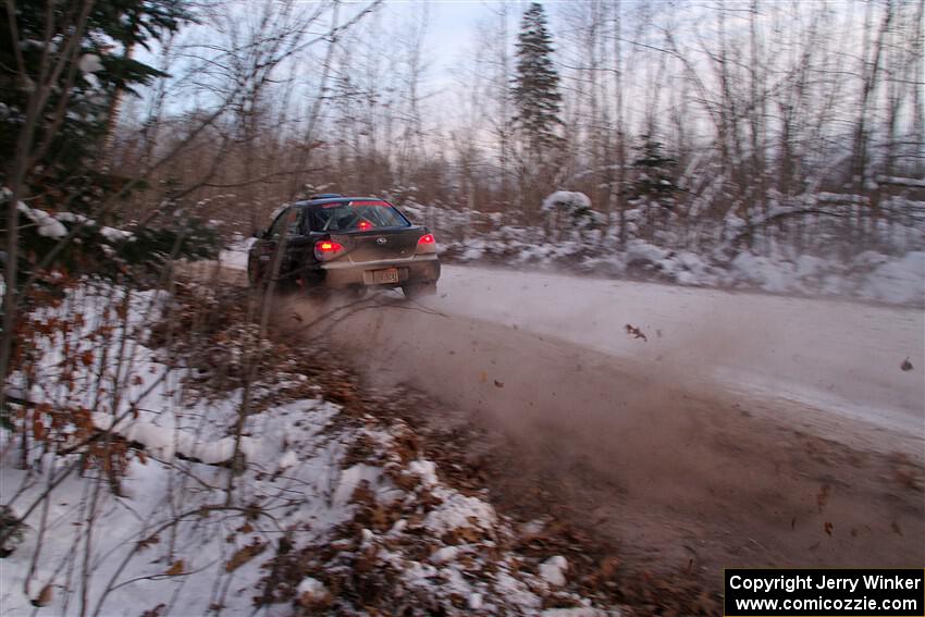 Jonah Becken / Peyton Reece Subaru Impreza 2.5i on SS3, Nemadji Trail East II.