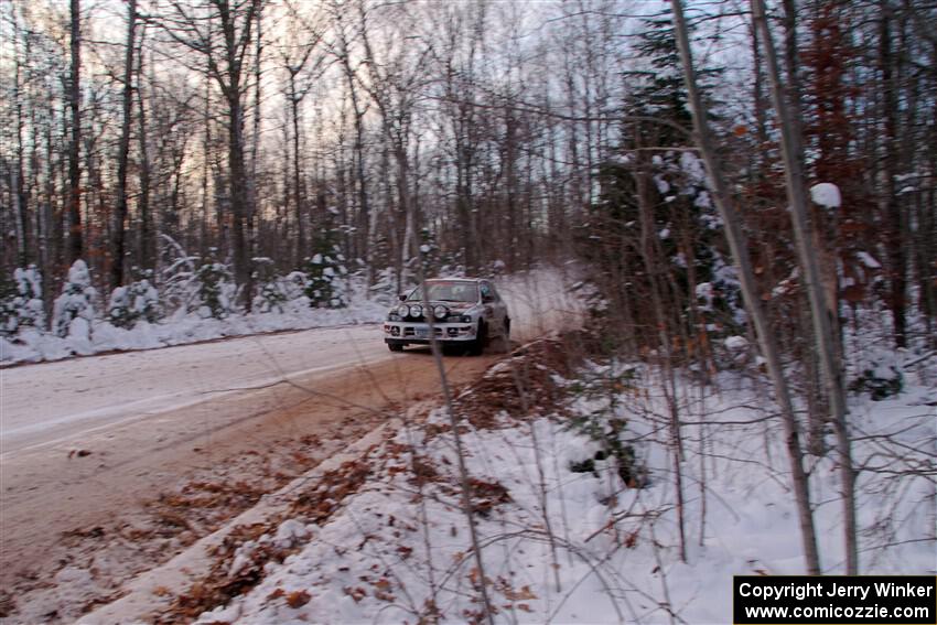Aidan Hicks / John Hicks Subaru Impreza Wagon on SS3, Nemadji Trail East II.
