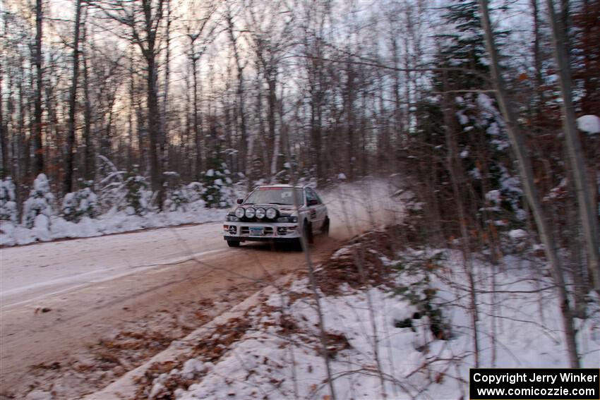Aidan Hicks / John Hicks Subaru Impreza Wagon on SS3, Nemadji Trail East II.