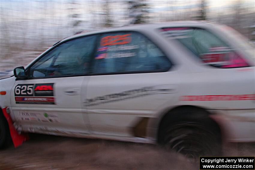 Aidan Hicks / John Hicks Subaru Impreza Wagon on SS3, Nemadji Trail East II.