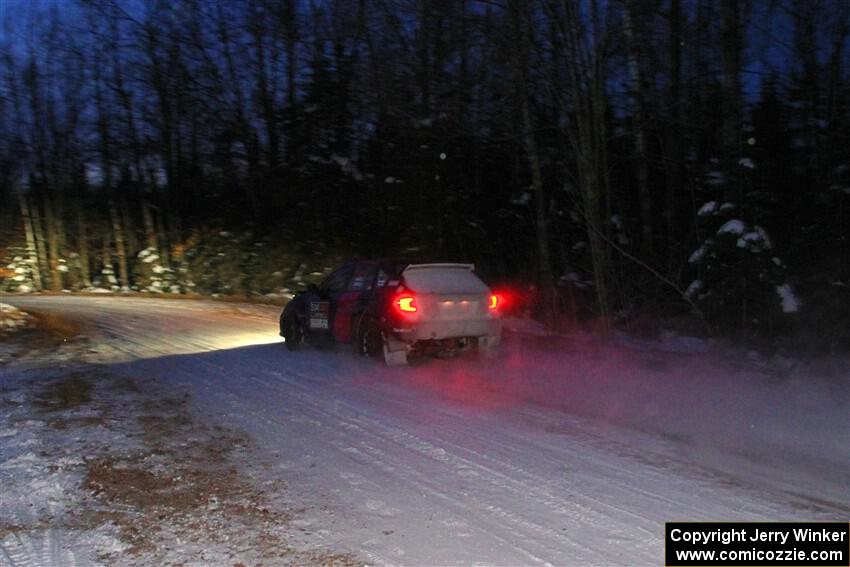 Silas Himes / Guinevere Himes Subaru WRX STi on SS4, Nemadji Trail West II.