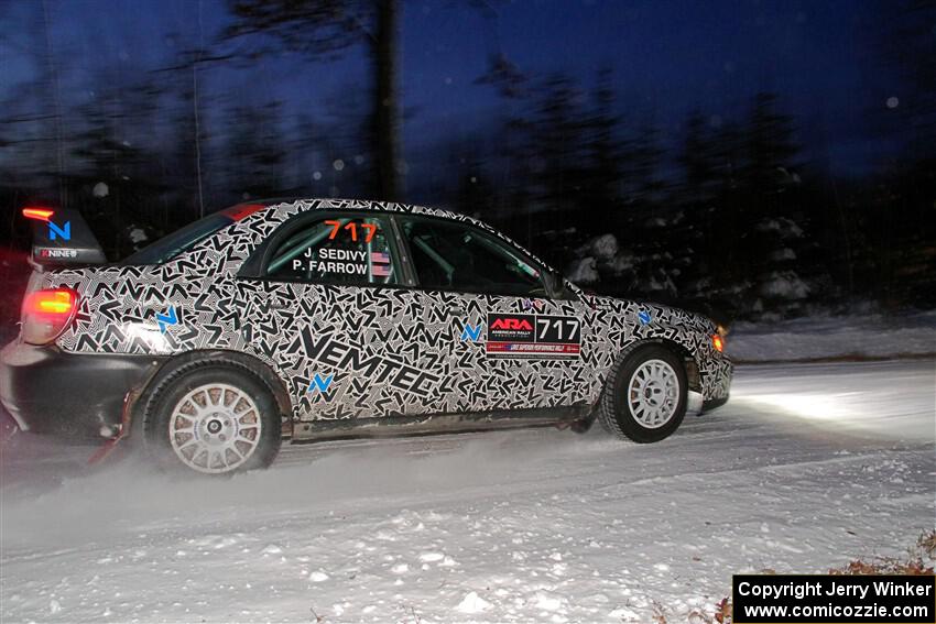 Peter Farrow / Jackson Sedivy Subaru WRX on SS4, Nemadji Trail West II.