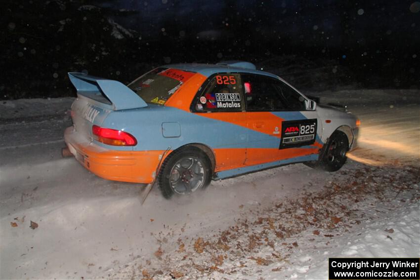 Tyler Matalas / Jake Robinson Subaru Impreza LX on SS4, Nemadji Trail West II.