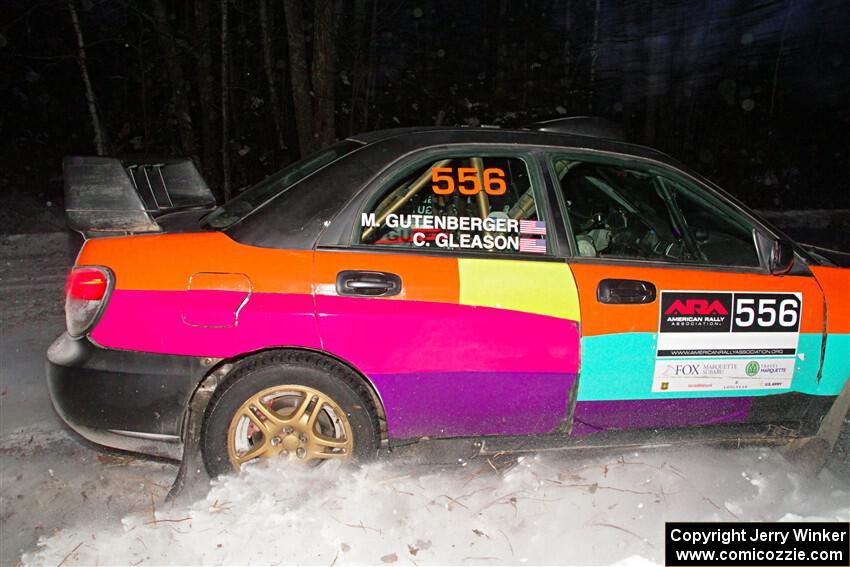 Colin Gleason / Marc Gutenberger Subaru Impreza 2.5RS on SS4, Nemadji Trail West II.