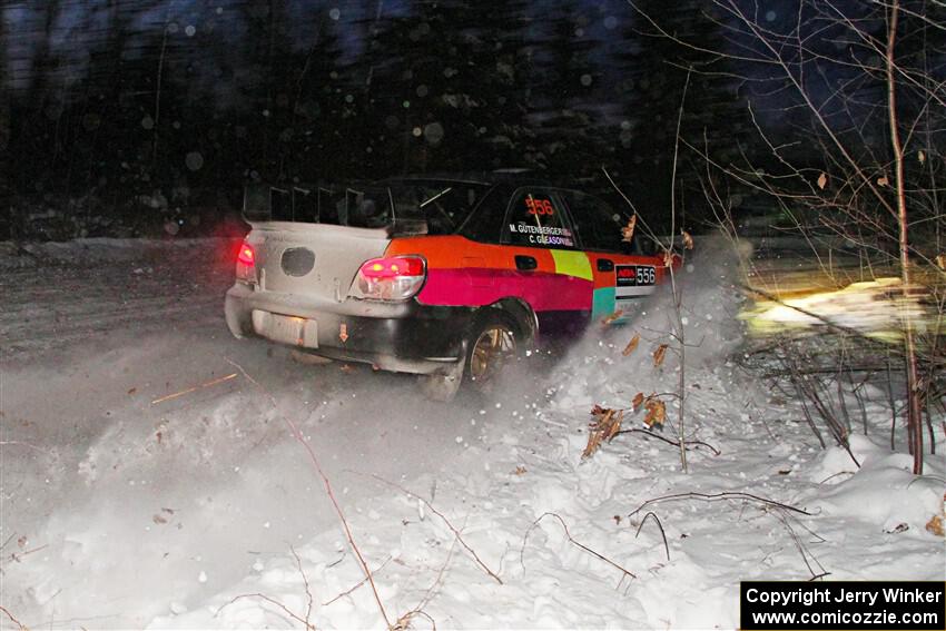 Colin Gleason / Marc Gutenberger Subaru Impreza 2.5RS on SS4, Nemadji Trail West II.