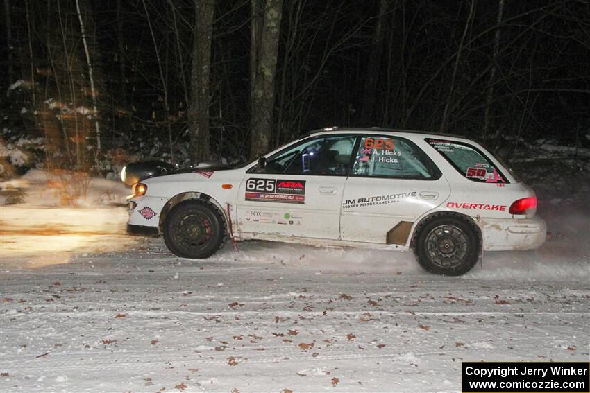 Aidan Hicks / John Hicks Subaru Impreza Wagon on SS4, Nemadji Trail West II.