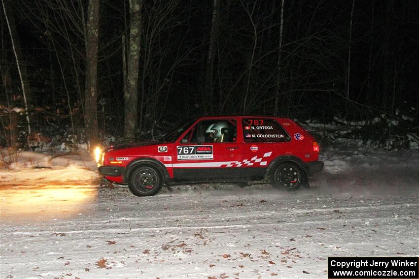Nino Ortega / Peyton Goldenstein VW GTI on SS4, Nemadji Trail West II.