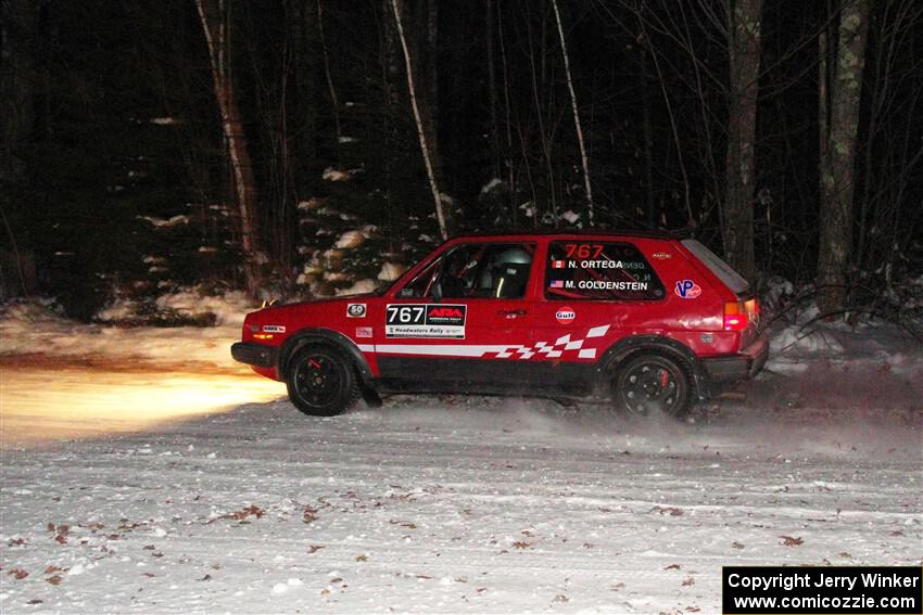 Nino Ortega / Peyton Goldenstein VW GTI on SS4, Nemadji Trail West II.