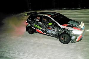 Patrick Gruszka / Florian Barral Hyundai i20 Rally2 on SS1, Meaford-Mills I.