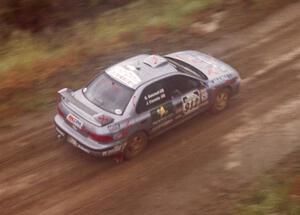 John Cassidy / Dave Getchell Subaru Impreza on Del Sur 1