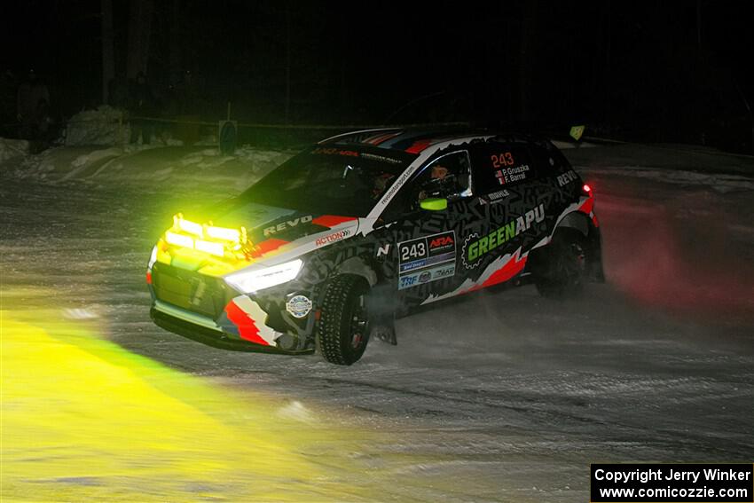 Patrick Gruszka / Florian Barral Hyundai i20 Rally2 on SS6, 622-East Branch II.