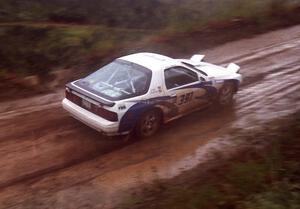 Bill Hofmann / Matthew Lovell mazda RX-7 on Del Sur 1