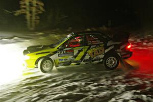 Ethan Hunter / Alex Augustine Subaru Impreza on SS6, 622-East Branch II.