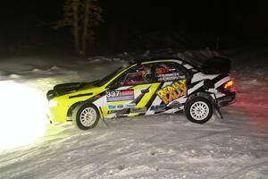 Ethan Hunter / Alex Augustine Subaru Impreza on SS6, 622-East Branch II.