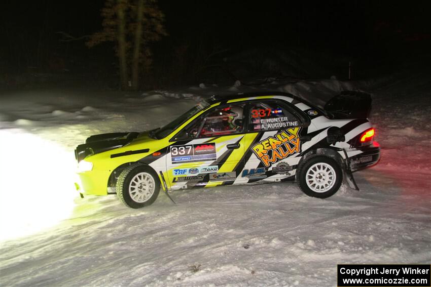 Ethan Hunter / Alex Augustine Subaru Impreza on SS6, 622-East Branch II.