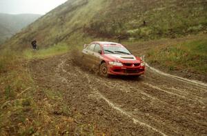 David Higgins / Daniel Barritt Mitsubishi Lancer Evo 8 on Del Sur 2