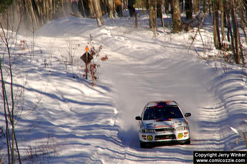 Camden Sheridan / Jeremy Frey Subaru Impreza Outback Sport on SS13, Sage Creek-Vondette.