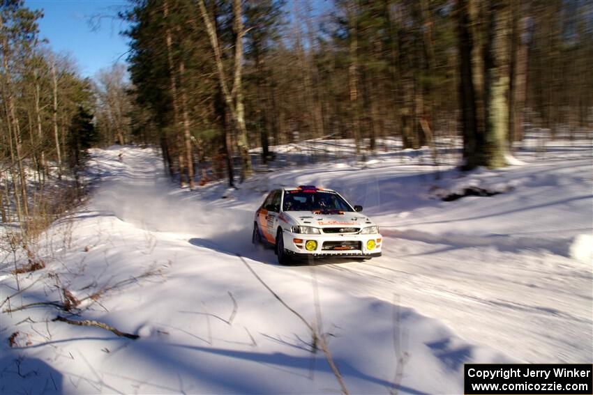 Camden Sheridan / Jeremy Frey Subaru Impreza Outback Sport on SS13, Sage Creek-Vondette.