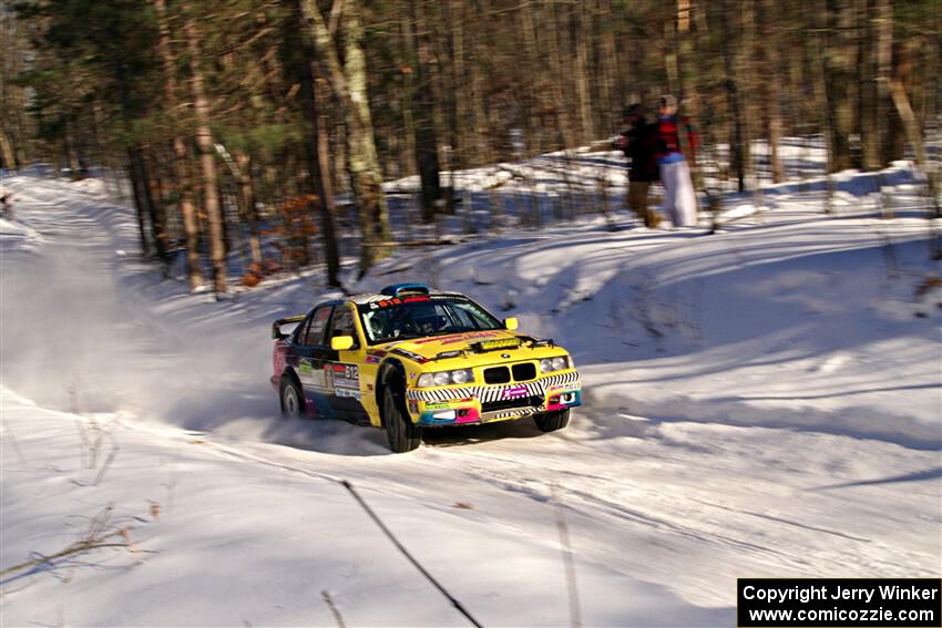 Matt Nykanen / Will Ross BMW 328i on SS13, Sage Creek-Vondette.