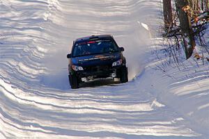 Sam Jacques / Kyle Cooper Subaru Impreza on SS13, Sage Creek-Vondette.