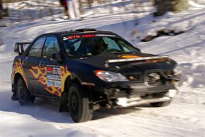 Sam Jacques / Kyle Cooper Subaru Impreza on SS13, Sage Creek-Vondette.