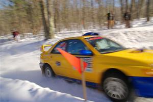 Tom Mayer / Dillon McKenna Subaru WRX on SS13, Sage Creek-Vondette.