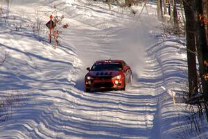 Chris Nonack / Sara Nonack Subaru BRZ on SS13, Sage Creek-Vondette.