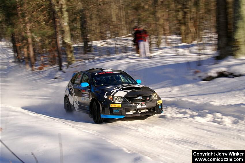 Nick Woodman / Ryan Scott Subaru Impreza WRX STi on SS13, Sage Creek-Vondette.