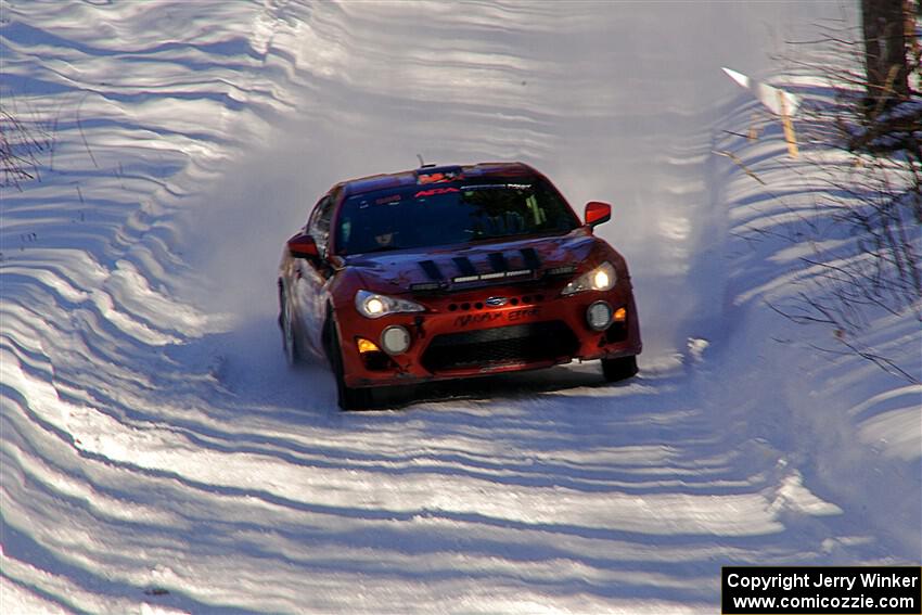 Chris Nonack / Sara Nonack Subaru BRZ on SS13, Sage Creek-Vondette.