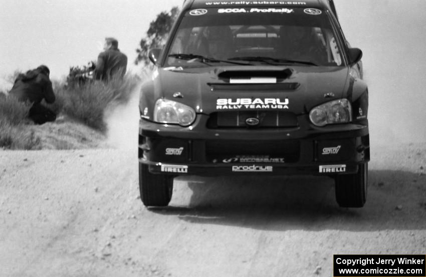 Ramana Lagemann / Michael Orr Subaru WRX STi on the practice stage