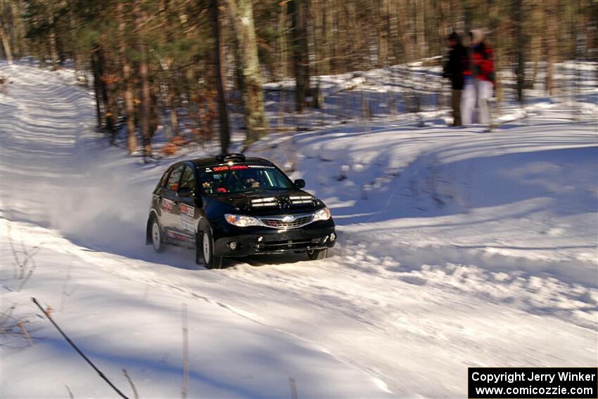 Erik Buetow / Jordan Buetow Subaru Impreza on SS13, Sage Creek-Vondette.