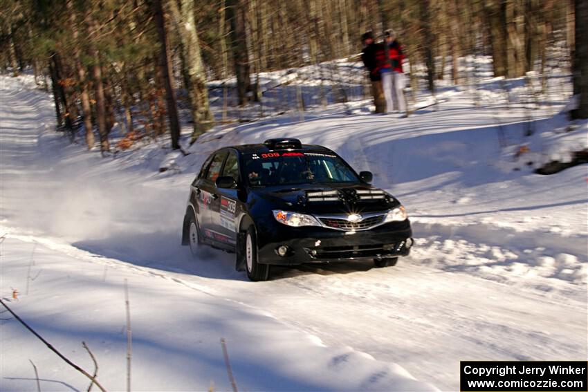Erik Buetow / Jordan Buetow Subaru Impreza on SS13, Sage Creek-Vondette.
