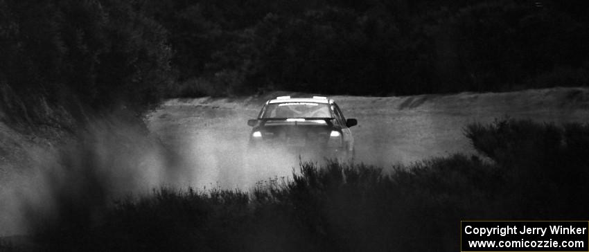 Eric Burmeister / Joe Andreini Mazda Protege MP3 on the practice stage