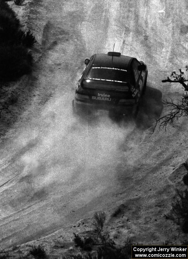 Ralph Kosmides	 / Jimmy Brandt Subaru WRX on the practice stage