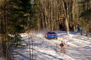 Santiago Iglesias / R.J. Kassel Subaru BRZ on SS13, Sage Creek-Vondette.