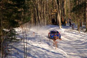 Santiago Iglesias / R.J. Kassel Subaru BRZ on SS13, Sage Creek-Vondette.