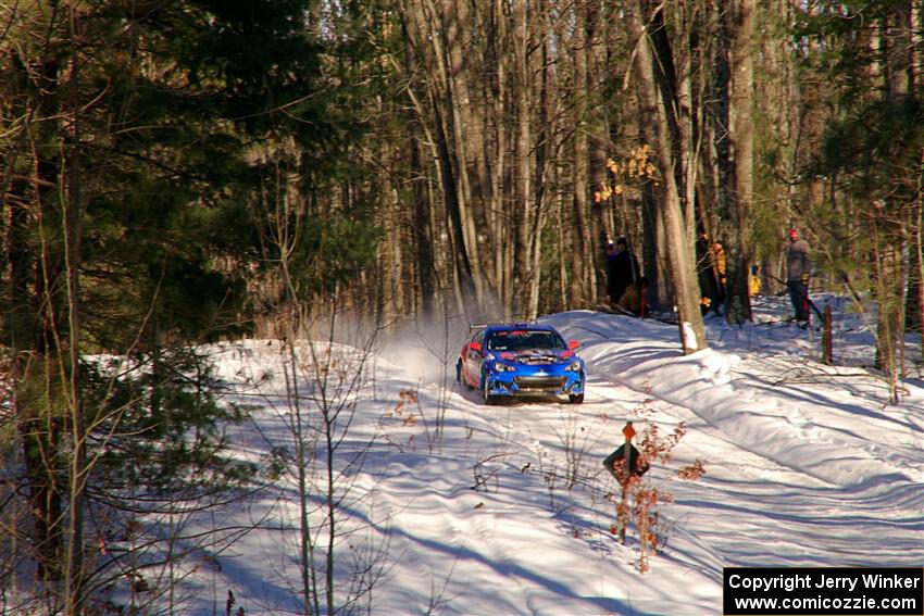 Santiago Iglesias / R.J. Kassel Subaru BRZ on SS13, Sage Creek-Vondette.