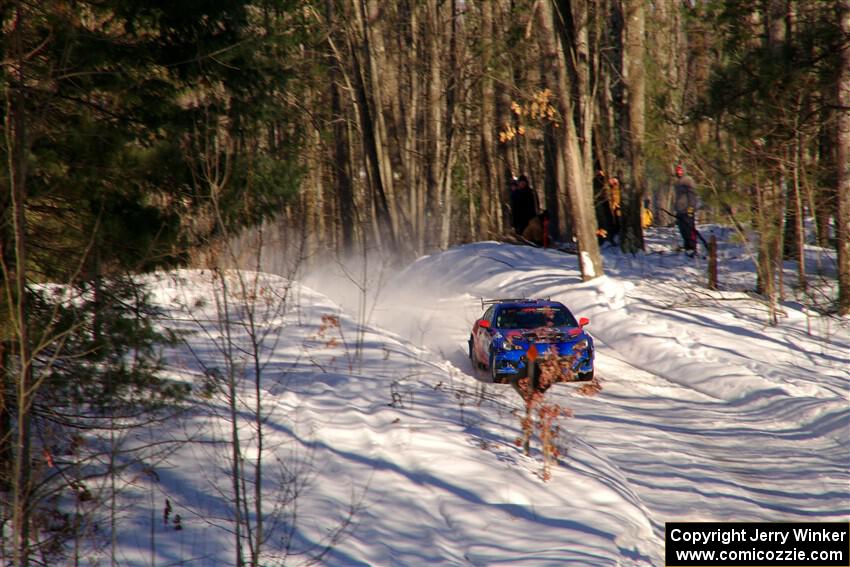 Santiago Iglesias / R.J. Kassel Subaru BRZ on SS13, Sage Creek-Vondette.
