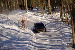 Evan Mosley / Brandon Opperthauser Subaru WRX on SS13, Sage Creek-Vondette.