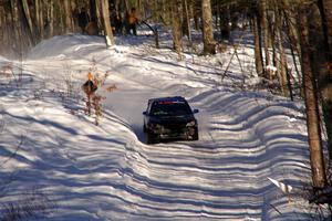 Evan Mosley / Brandon Opperthauser Subaru WRX on SS13, Sage Creek-Vondette.