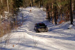 Evan Mosley / Brandon Opperthauser Subaru WRX on SS13, Sage Creek-Vondette.