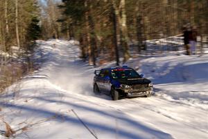 Evan Mosley / Brandon Opperthauser Subaru WRX on SS13, Sage Creek-Vondette.