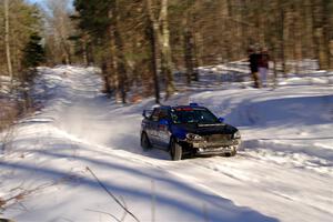 Evan Mosley / Brandon Opperthauser Subaru WRX on SS13, Sage Creek-Vondette.