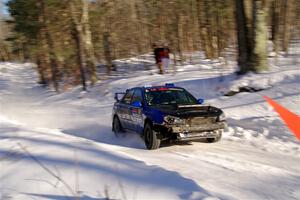 Evan Mosley / Brandon Opperthauser Subaru WRX on SS13, Sage Creek-Vondette.