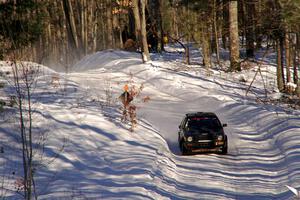 Andy Cowan / John Vinti VW Jetta VR6 on SS13, Sage Creek-Vondette.