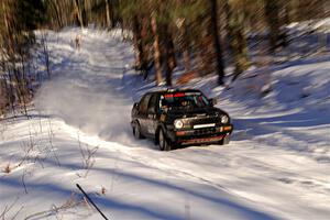 Andy Cowan / John Vinti VW Jetta VR6 on SS13, Sage Creek-Vondette.