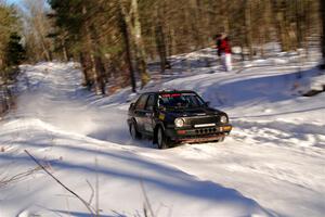 Andy Cowan / John Vinti VW Jetta VR6 on SS13, Sage Creek-Vondette.